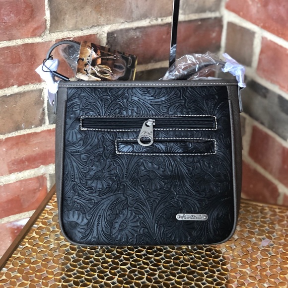 Montana West Embossed Collection Crossbody - Picture 2 of 5
